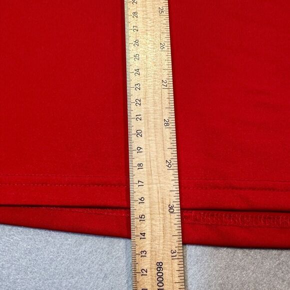 Spyder Shirt‎ Mens Large Active Athletic Red Center Chest Logo Back Logo - Picture 7 of 9